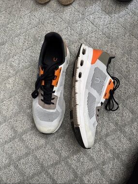 On Cloudrift sneakers in the Ivory/Storm